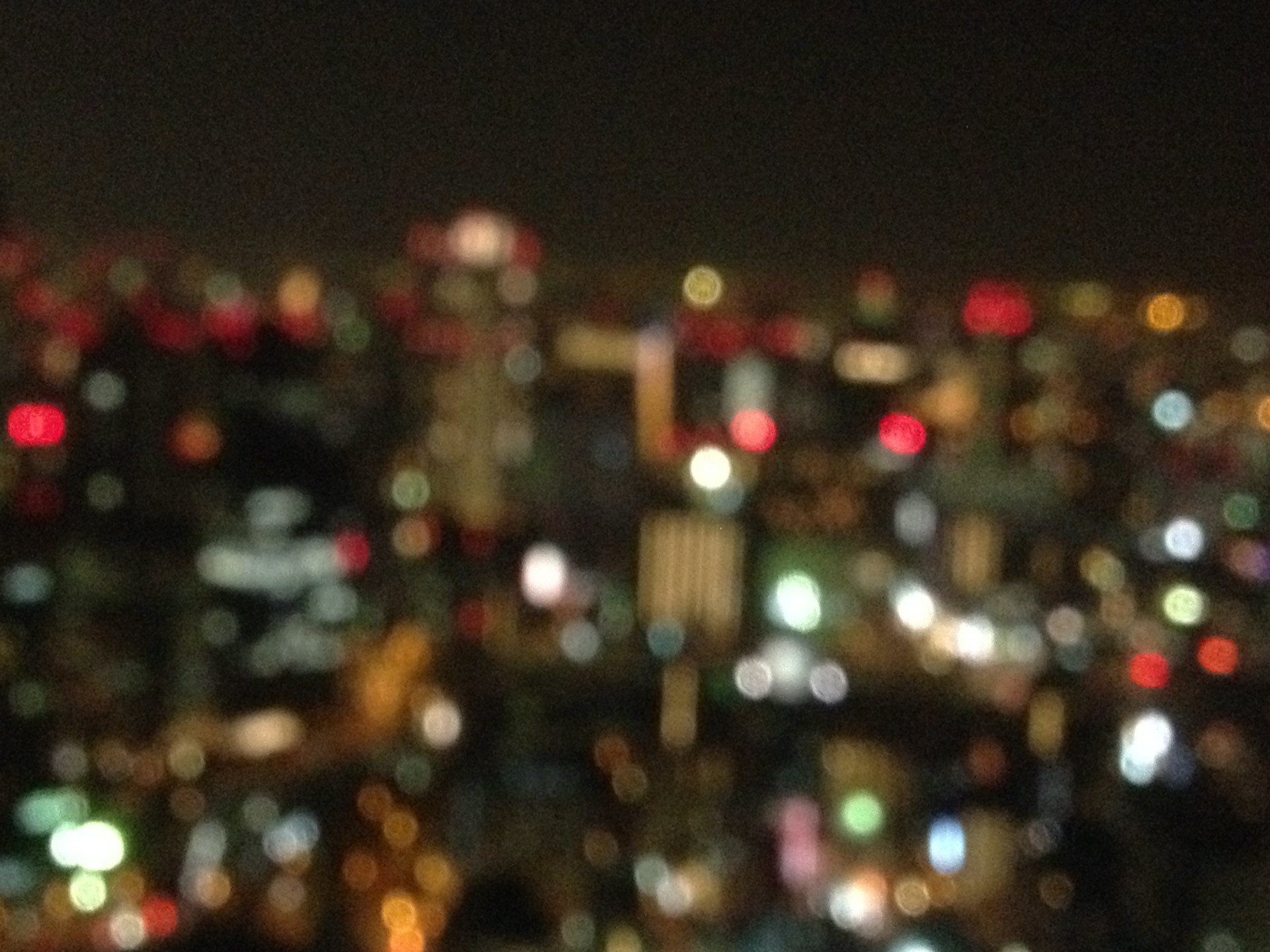 大阪の夜景ではあるのですが。。。