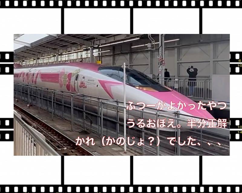 【動画blog】新大阪駅にて　５００系新幹線かのじょ？