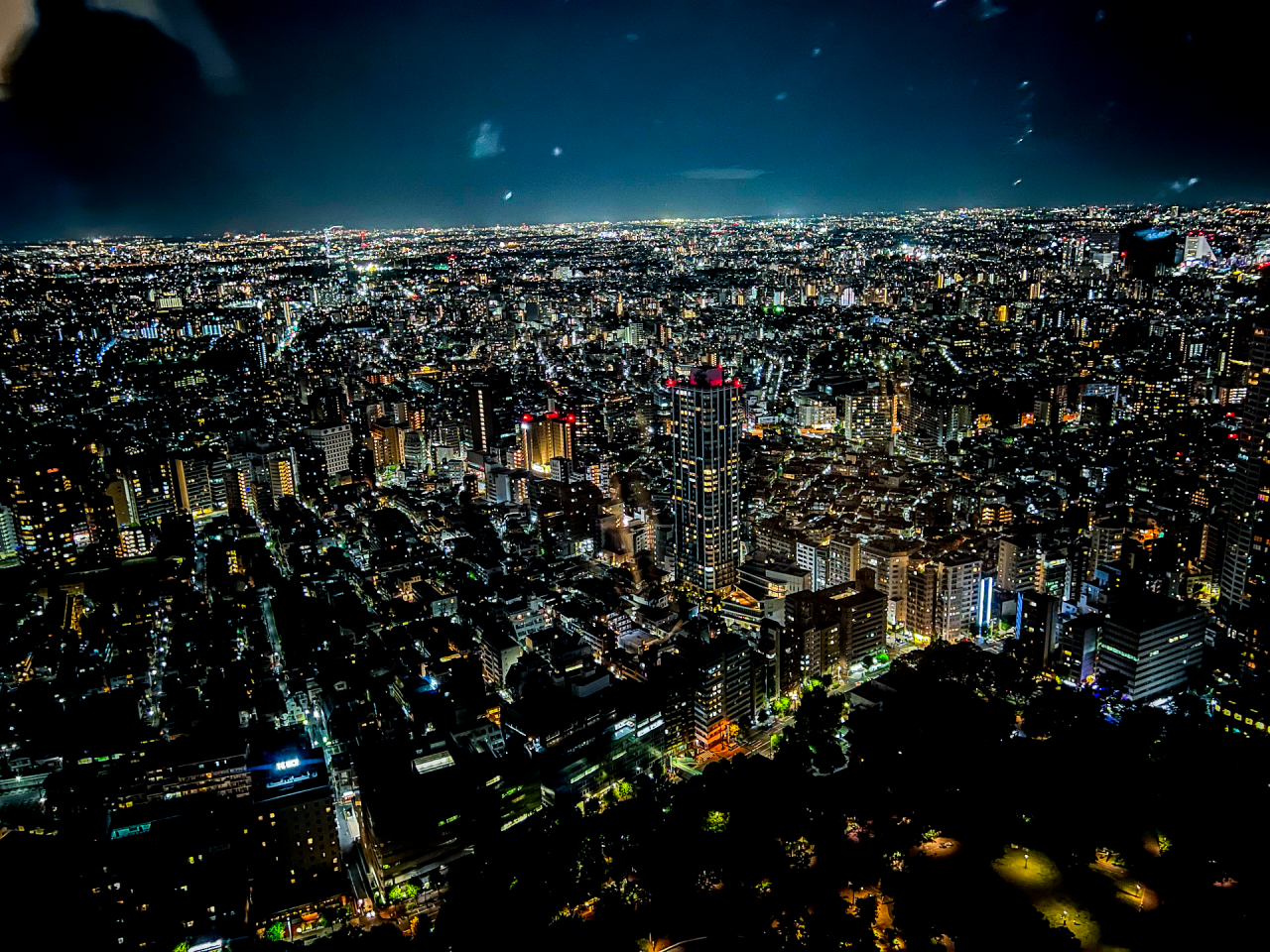 都庁の夜景　東京都新宿区