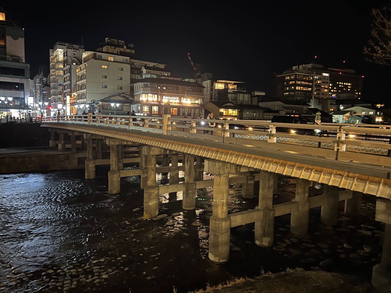 夜の三条大橋 京都